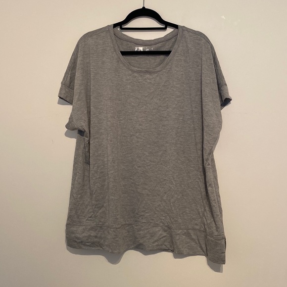 RBX Active - Grey Athletic Short Sleeve Top - 2x - Picture 1 of 3